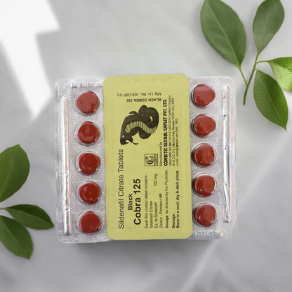 Bl@k C0br@ 125- 3 packs- 15 tablet