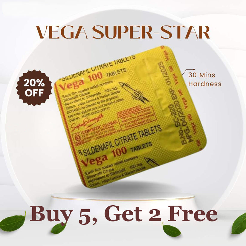 Vega100 - Tablets - Sild3n@-fil 100mg