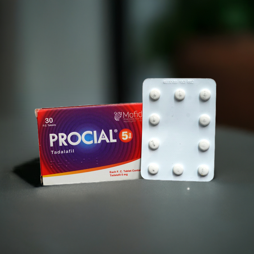Procial 5mg Tablets - Original Iranian Ci@lis 5mg Alternative | 30 Tablets Pack